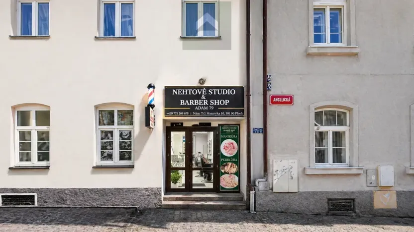 Pronájem obchodního prostoru, Plzeň - Jižní Předměstí, náměstí T. G. Masaryka, 40 m2
