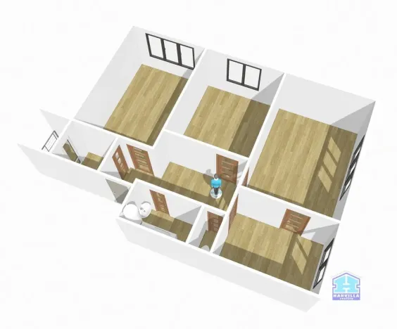 Prodej bytu 3+1, Kralovice - Trojany, 78 m2