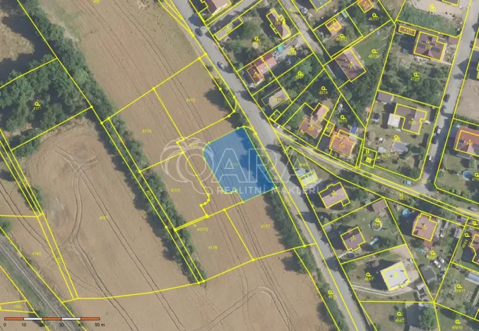 Prodej pozemku pro bydlení, Čisovice, 862 m2