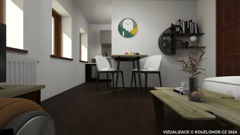 Prodej bytu 2+kk, Janov nad Nisou - Hrabětice, 47 m2