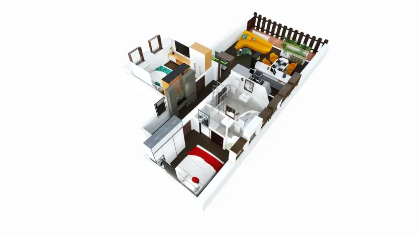 Prodej bytu 3+kk, Janov nad Nisou - Hrabětice, 63 m2