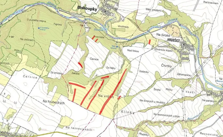 Prodej louky, Ivančice, 21546 m2