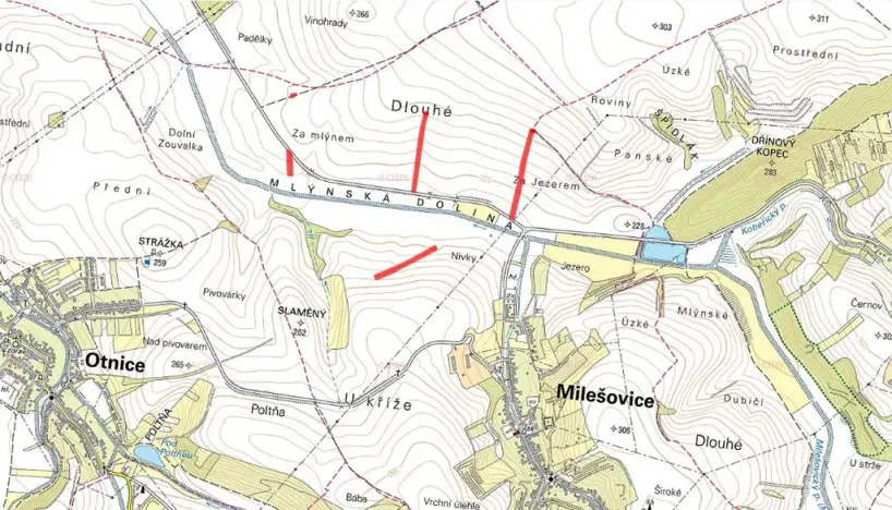 Prodej pole, Milešovice, 15564 m2