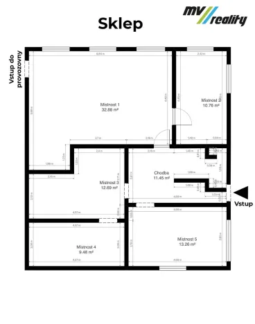Prodej výrobních prostor, Hořice, Riegrova, 720 m2