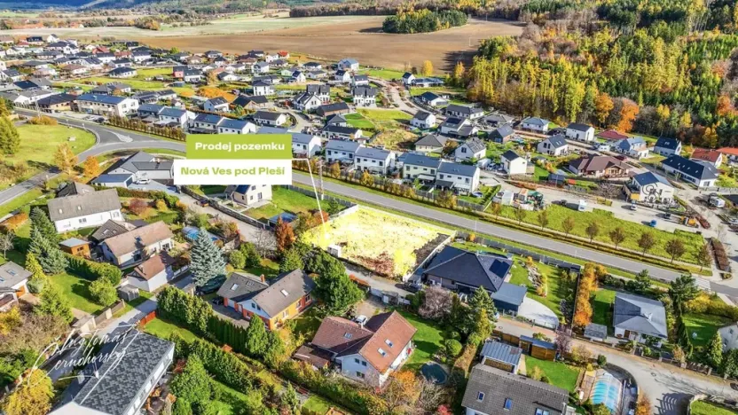 Prodej pozemku pro bydlení, Nová Ves pod Pleší, Včelnická, 1201 m2