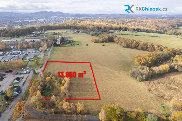 Prodej komerčního pozemku, Frýdek-Místek, 13960 m2