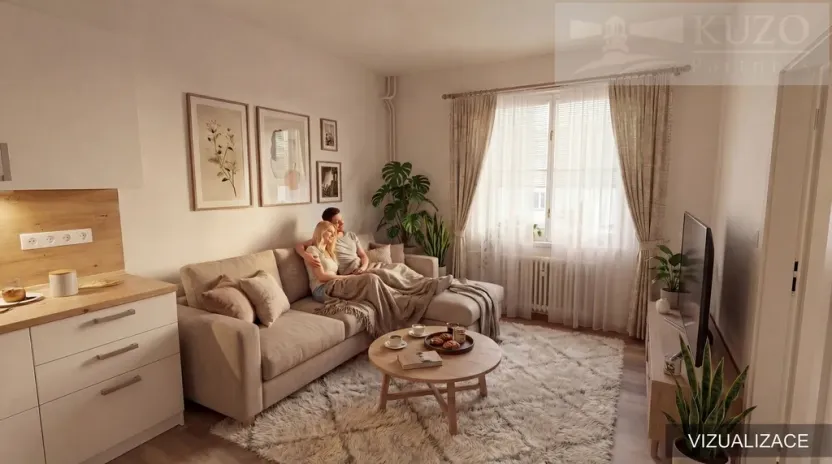 Pronájem bytu 2+kk, Příbram, Pod Haldou, 31 m2