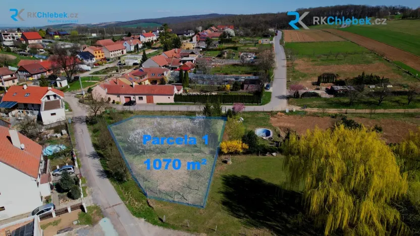 Prodej pozemku pro bydlení, Bohdalice-Pavlovice - Bohdalice, 1070 m2