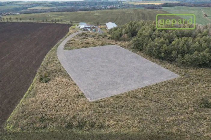 Pronájem komerčního pozemku, Větrušice, Severní, 8000 m2