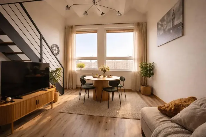 Pronájem bytu 2+kk, Praha - Vršovice, Kubánské náměstí, 55 m2