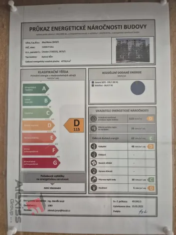 Pronájem bytu 3+kk, Praha - Chodov, Machkova, 95 m2