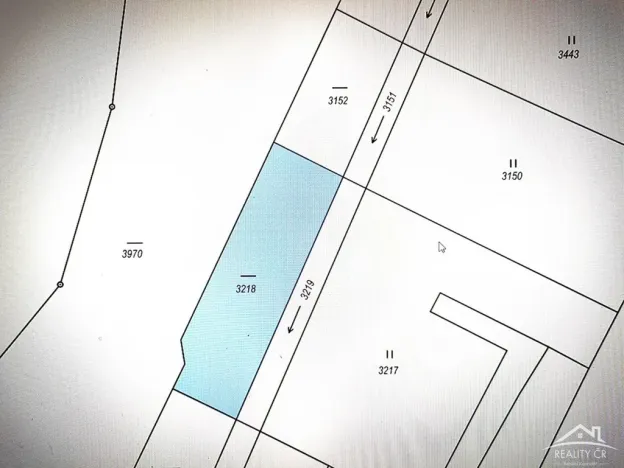 Prodej louky, Jindřichův Hradec - Dolní Radouň, 3500 m2