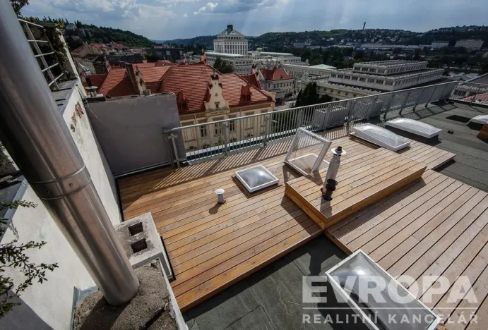 Pronájem bytu 2+kk, Praha - Podolí, Nedvědovo náměstí, 105 m2