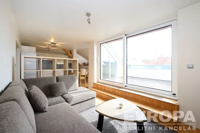 Pronájem bytu 2+kk, Praha - Podolí, Nedvědovo náměstí, 105 m2