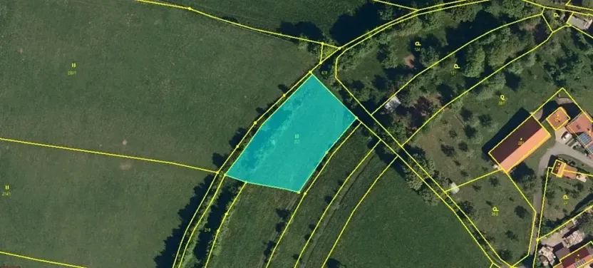 Prodej podílu pozemku pro bydlení, Valašské Meziříčí, 1972 m2