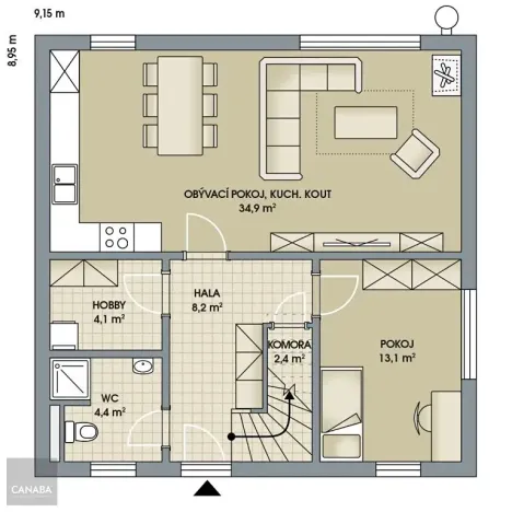 Prodej bytu 5+kk, Písková Lhota, 138 m2