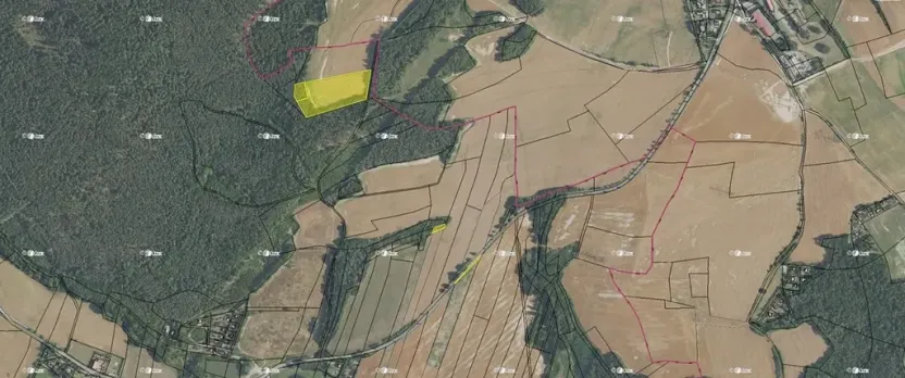 Prodej pole, Bratřínov, 11086 m2