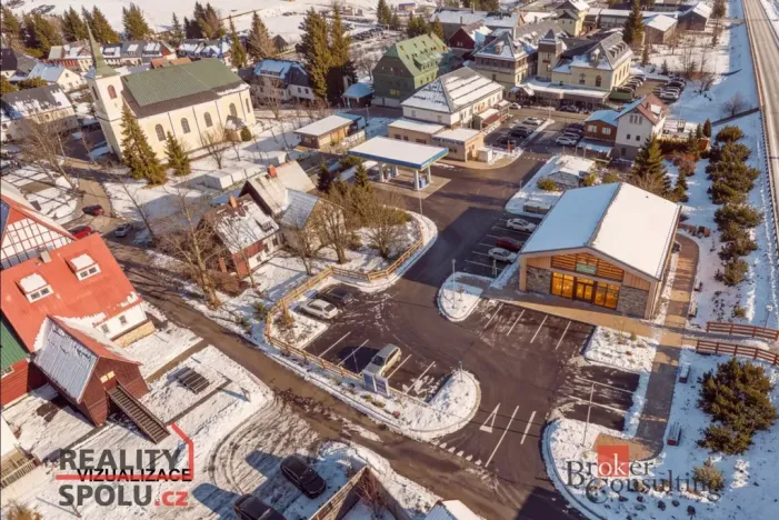 Prodej komerčního pozemku, Boží Dar, 3168 m2