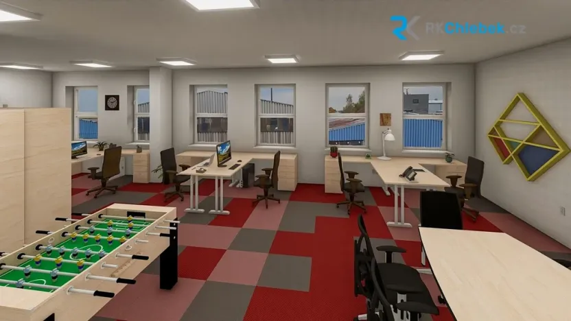 Pronájem kanceláře, Sedliště, 409 m2