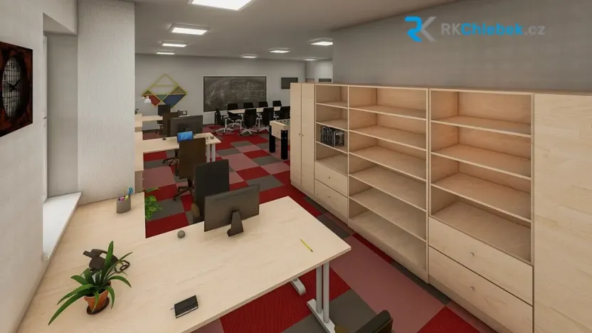 Pronájem kanceláře, Sedliště, 409 m2