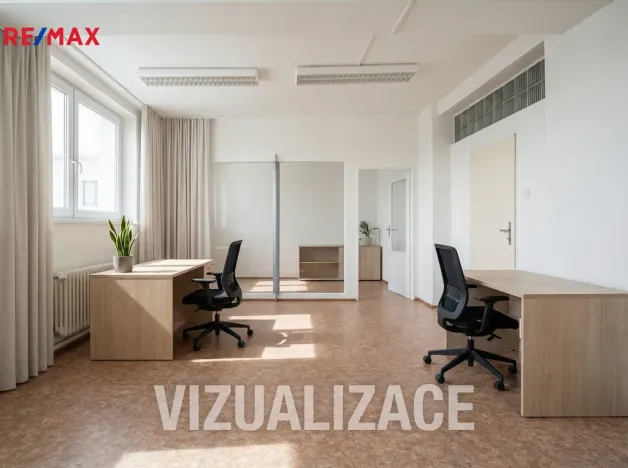 Pronájem kanceláře, Brno, Selská, 66 m2