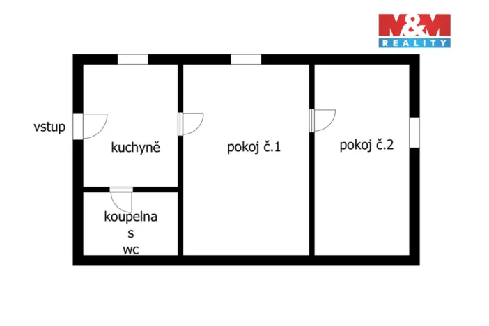 Pronájem bytu 2+1, Žleby, Zámecké náměstí, 53 m2