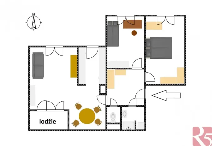 Prodej bytu 3+1, Praha - Bohnice, Feřtekova, 75 m2