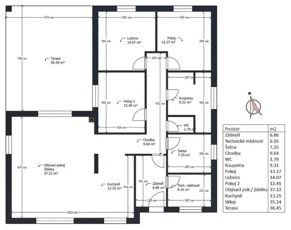 Pronájem rodinného domu, Mikulovice, V Zahradách, 131 m2