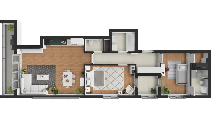 Prodej bytu 3+kk, Praha - Stodůlky, Plzeňská, 88 m2