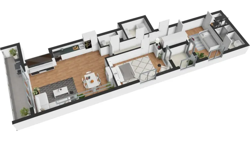 Prodej bytu 3+kk, Praha - Stodůlky, Plzeňská, 88 m2