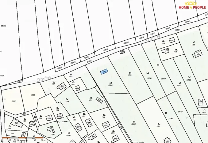 Prodej pozemku, Praha - Lipence, 32 m2