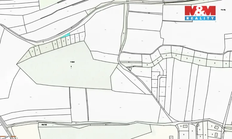 Prodej pole, Všestudy, 1578 m2