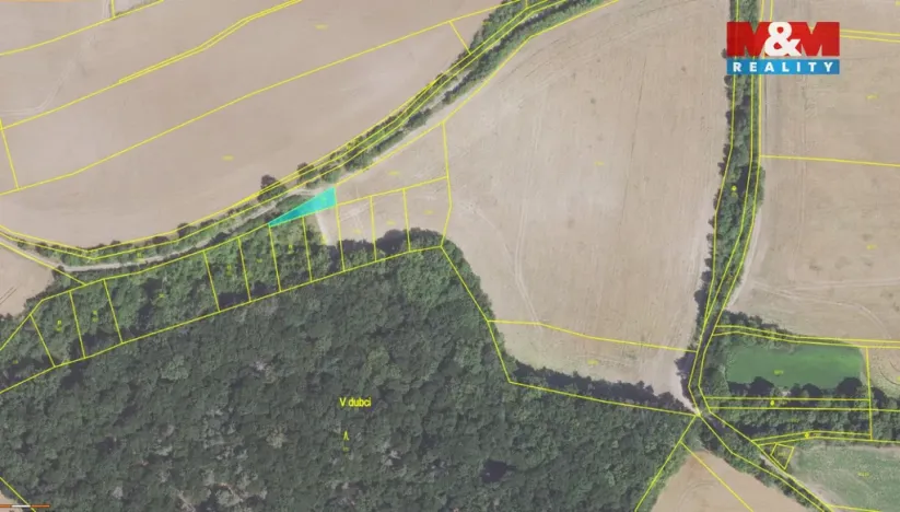 Prodej pole, Všestudy, 1578 m2