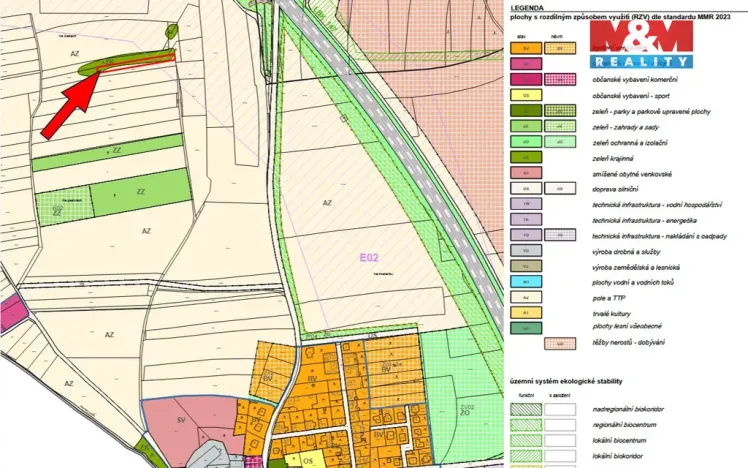 Prodej pole, Všestudy, 1578 m2