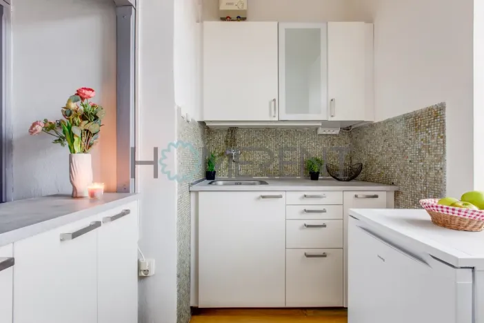 Pronájem bytu 1+1, Praha - Vršovice, Petrohradská, 37 m2