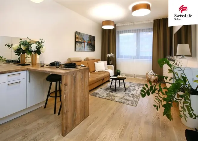 Pronájem bytu 1+kk, Praha - Žižkov, Olšanská, 35 m2