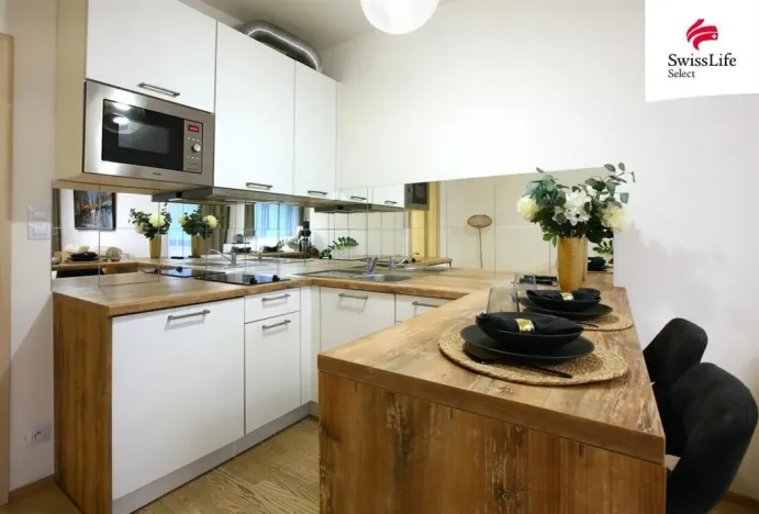 Pronájem bytu 1+kk, Praha - Žižkov, Olšanská, 35 m2