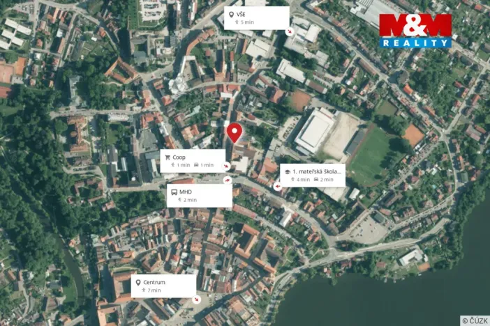 Pronájem bytu 3+kk, Jindřichův Hradec - Jindřichův Hradec II, Jarošovská, 88 m2