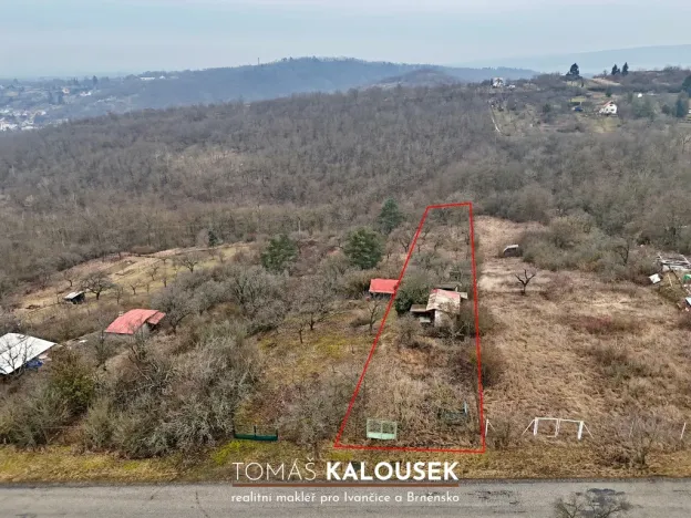 Prodej zahrady, Dolní Kounice, Karlovská, 1166 m2