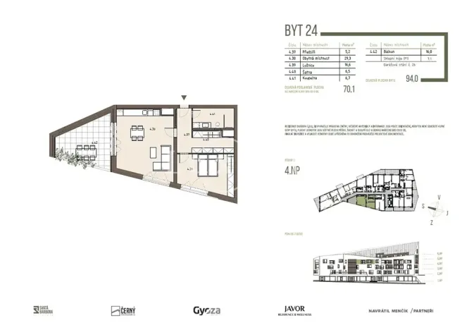 Prodej bytu 2+kk, Železná Ruda, 64 m2