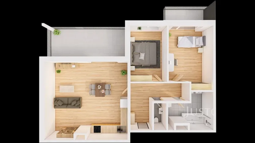 Prodej bytu 3+kk, České Budějovice, Jírovcova, 96 m2