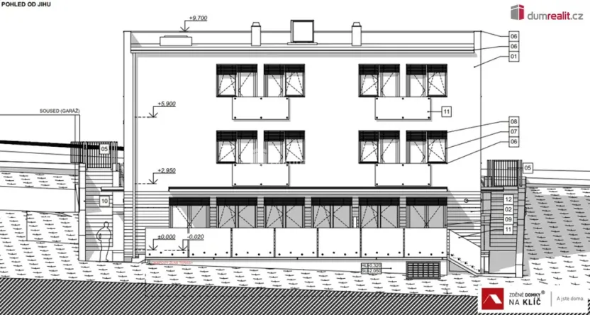 Prodej domu na klíč, Zlín, Nivy II, 118 m2