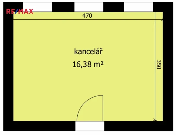 Pronájem kanceláře, Chlumec nad Cidlinou, Rooseveltova, 17 m2