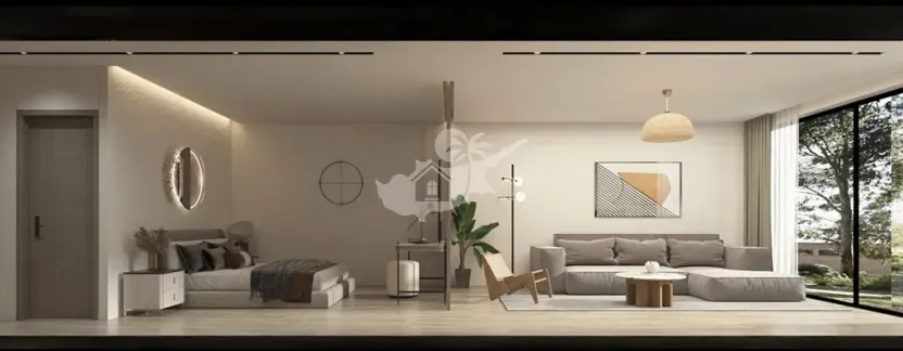 Prodej bytu 1+kk, Agios Amvrosios Keryneias, Kypr, 45 m2