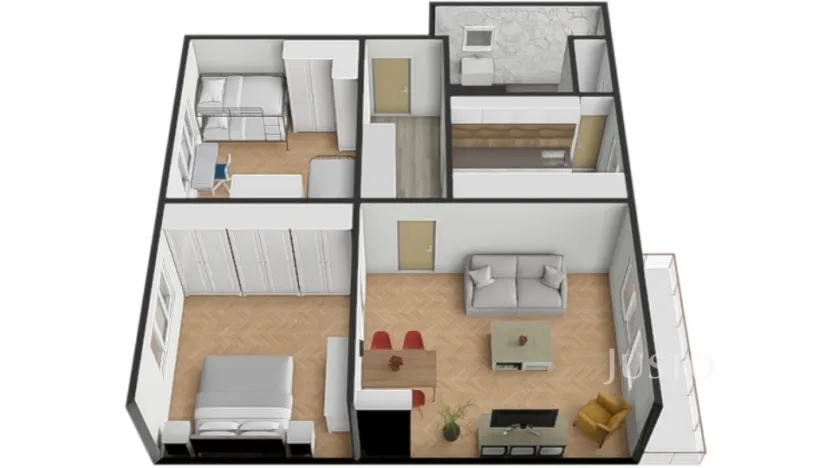 Prodej bytu 3+1, Písek, Budovatelská, 80 m2