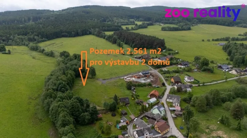 Prodej pozemku pro bydlení, Zdíkov, 2561 m2