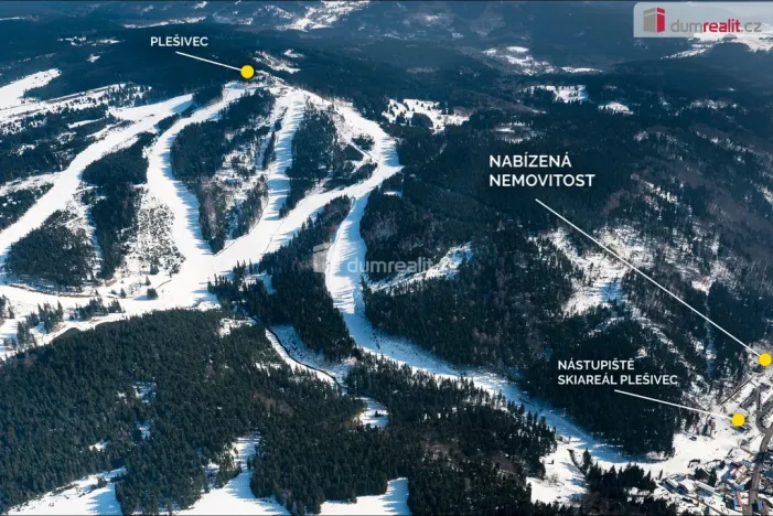 Prodej bytu 2+kk, Merklín - Pstruží, 38 m2