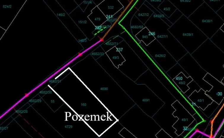 Prodej pozemku pro bydlení, Novosedly, 1055 m2