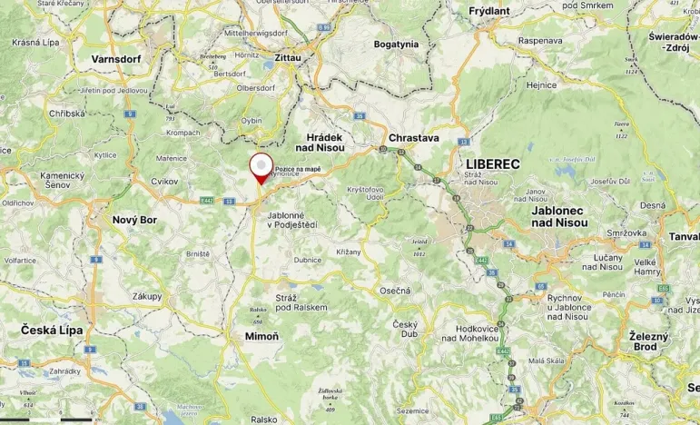 Prodej pole, Jablonné v Podještědí - Lvová, 692 m2