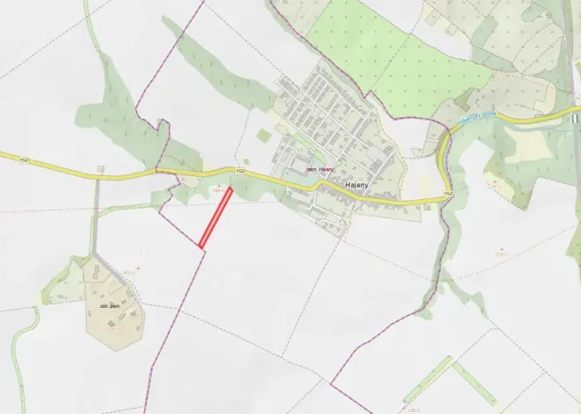 Prodej pole, Hajany, 5730 m2